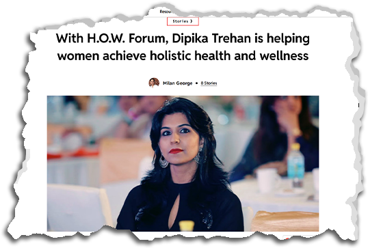 YourStory feature — H.O.W. Forum