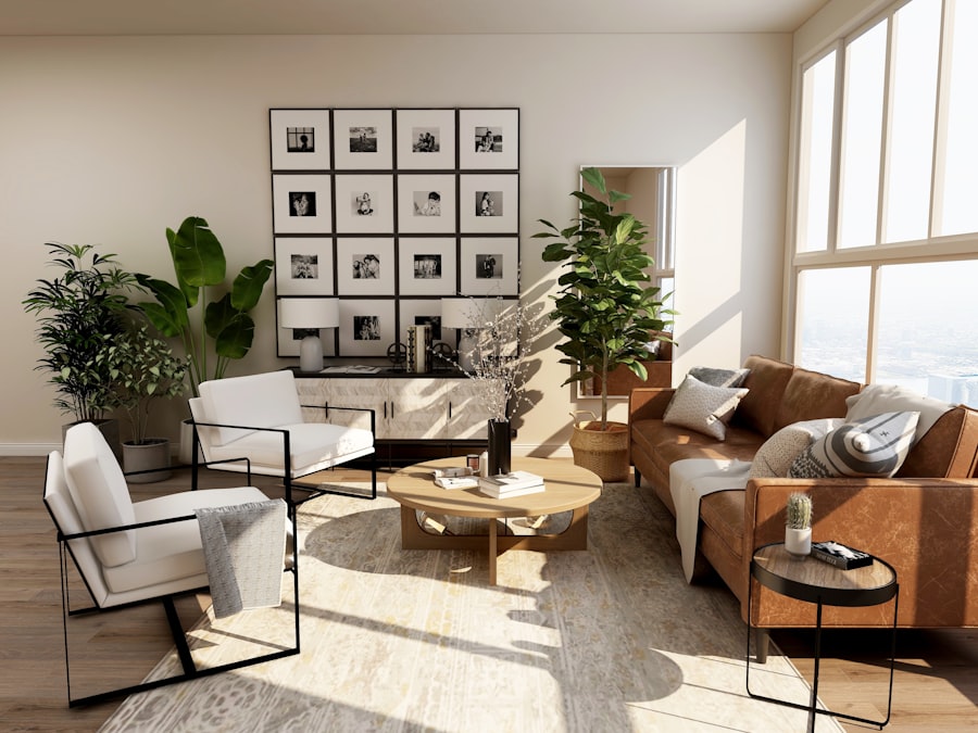 Finished interior reflecting client experience